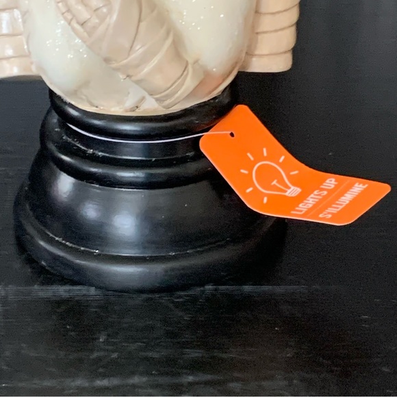 Bride of Frankenstein Bust Light Up Halloween Decor - Picture 5 of 16